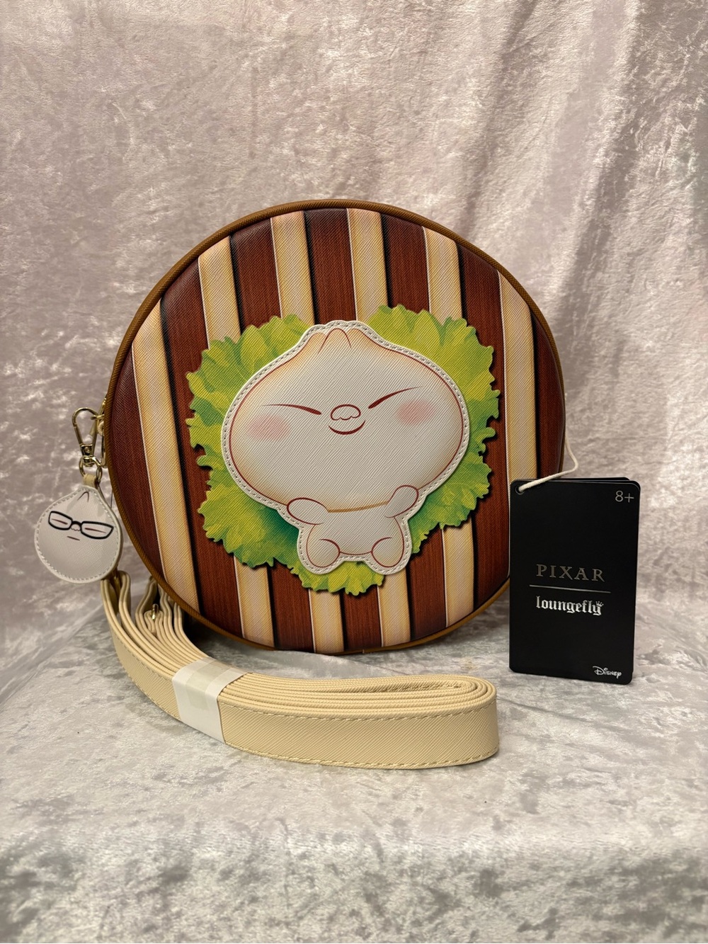 Loungefly Disney Pixar Bao Bamboo Steamer Crossbody Bag NWT